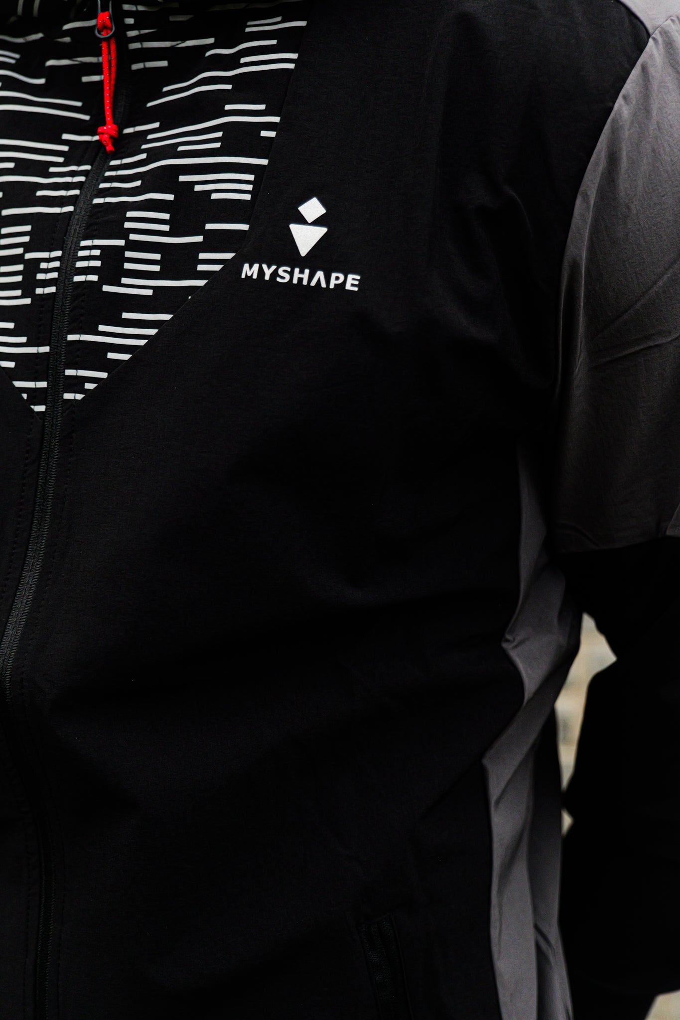 FlashMode Hoodie Black Grey