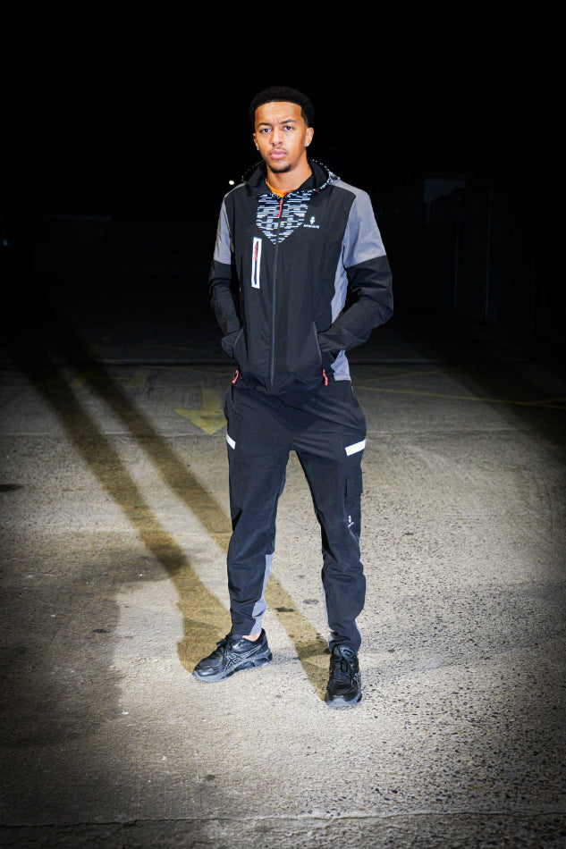 FlashMode Hoodie Black Grey