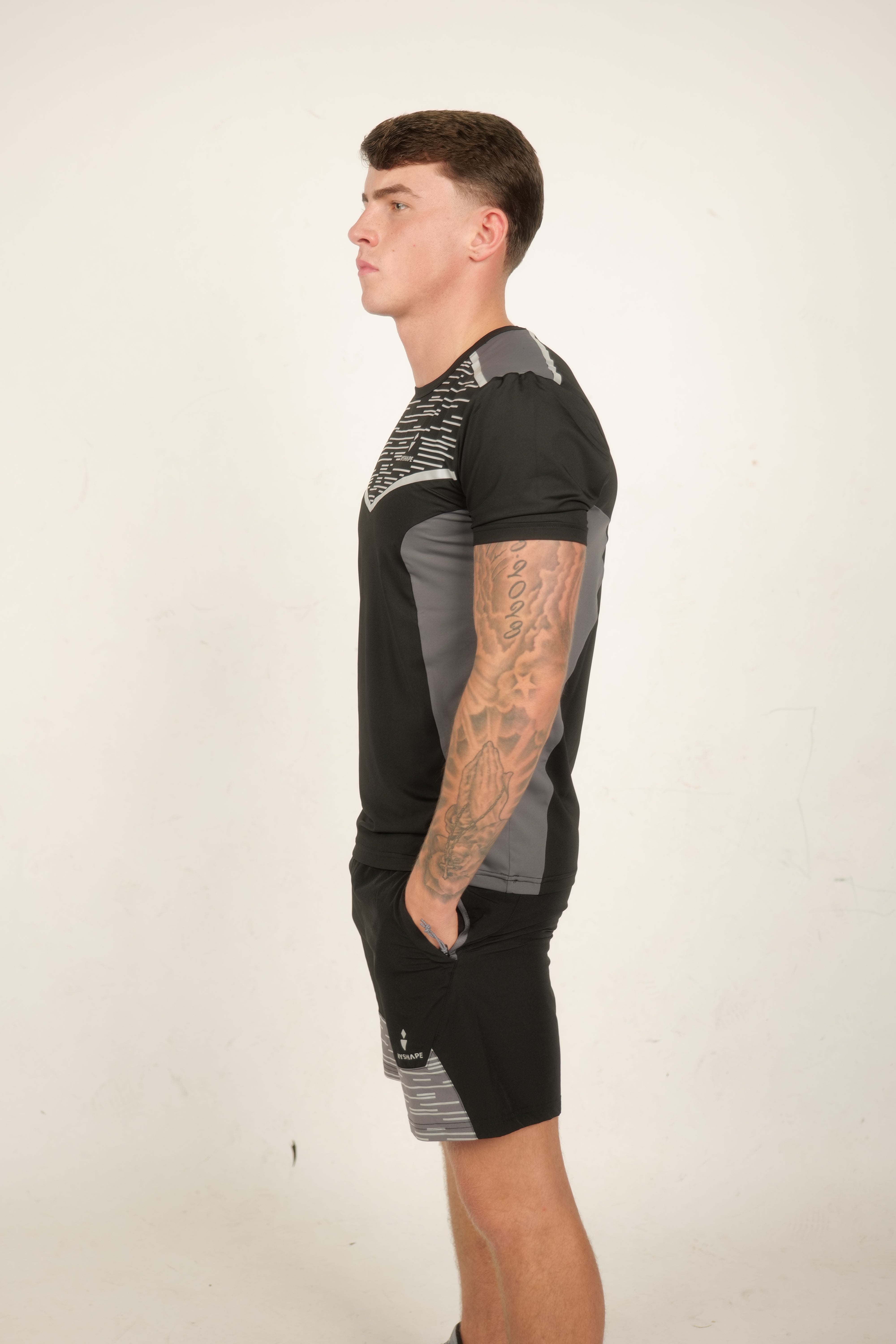 FlashMode Tshirt Black Grey