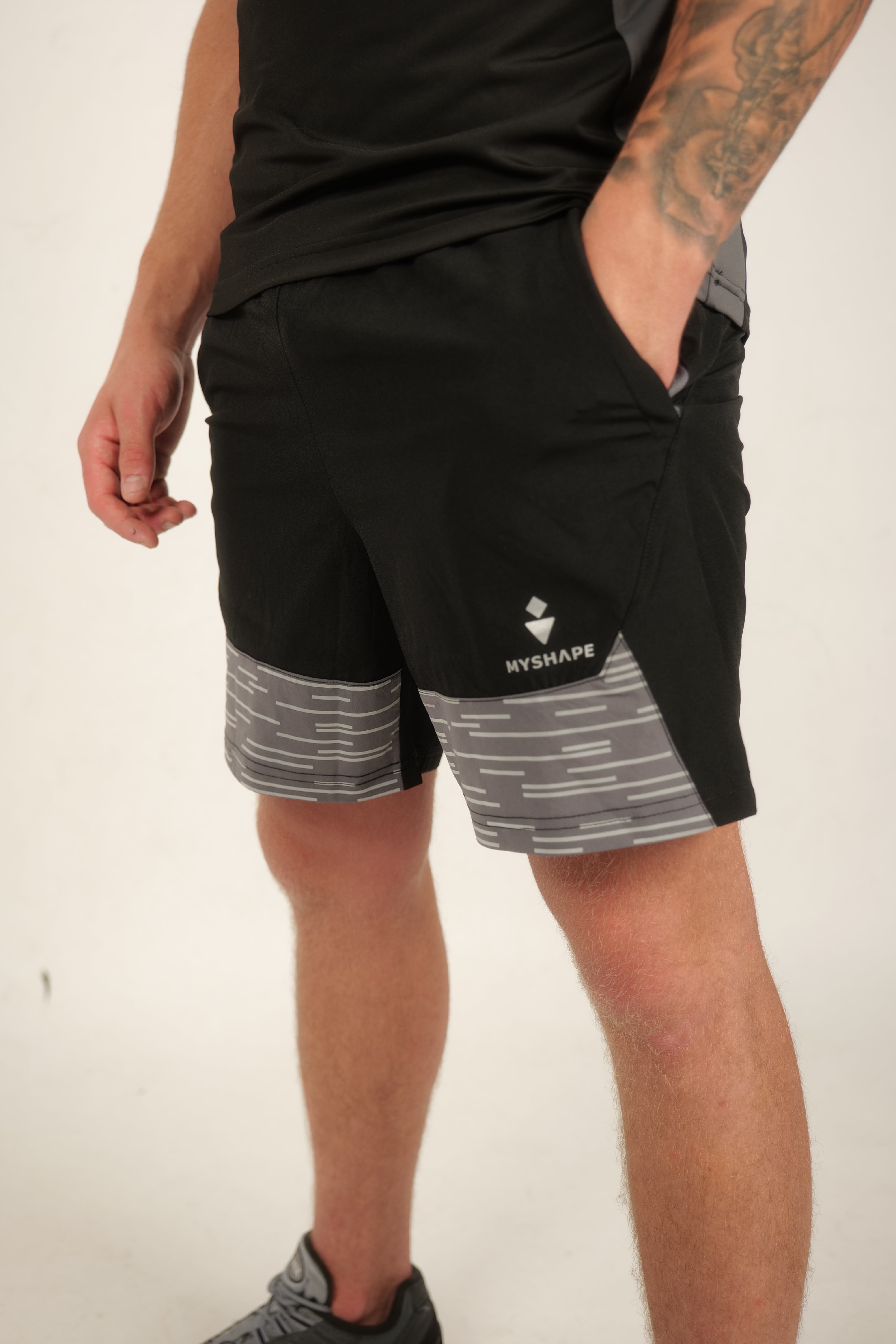 FlashMode shorts Black Grey