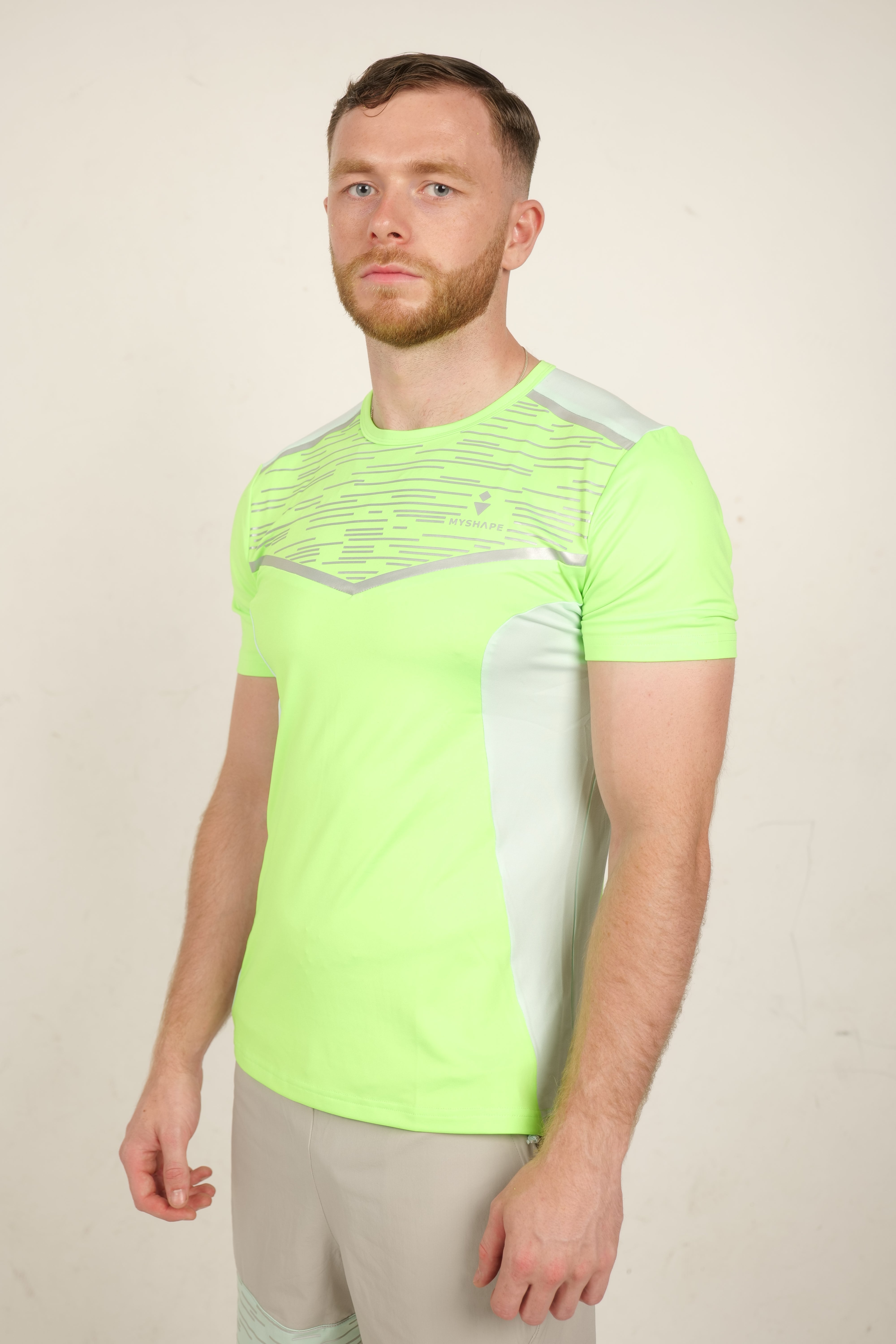 FlashMode Tshirt Green and grey