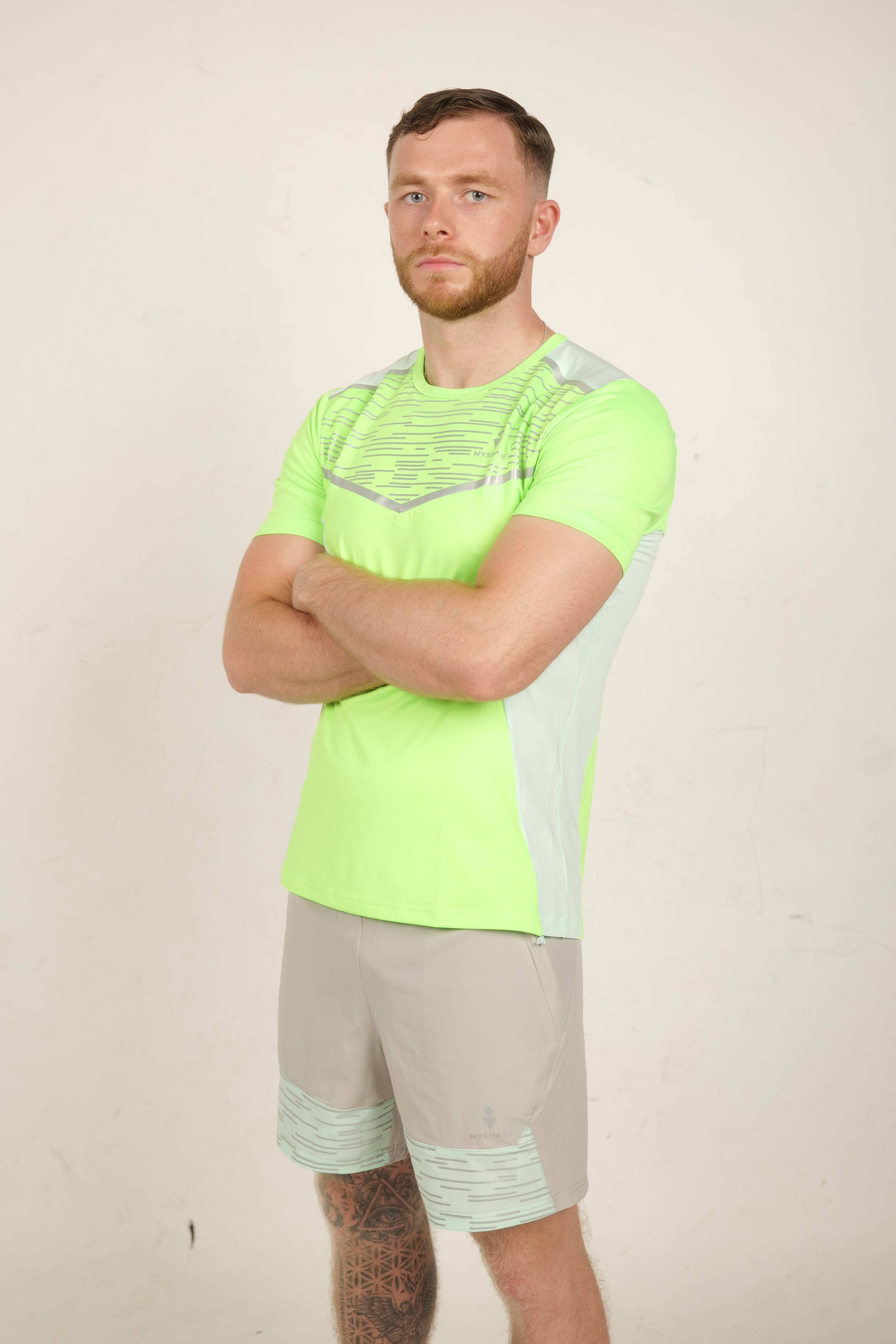FlashMode shorts Green and grey