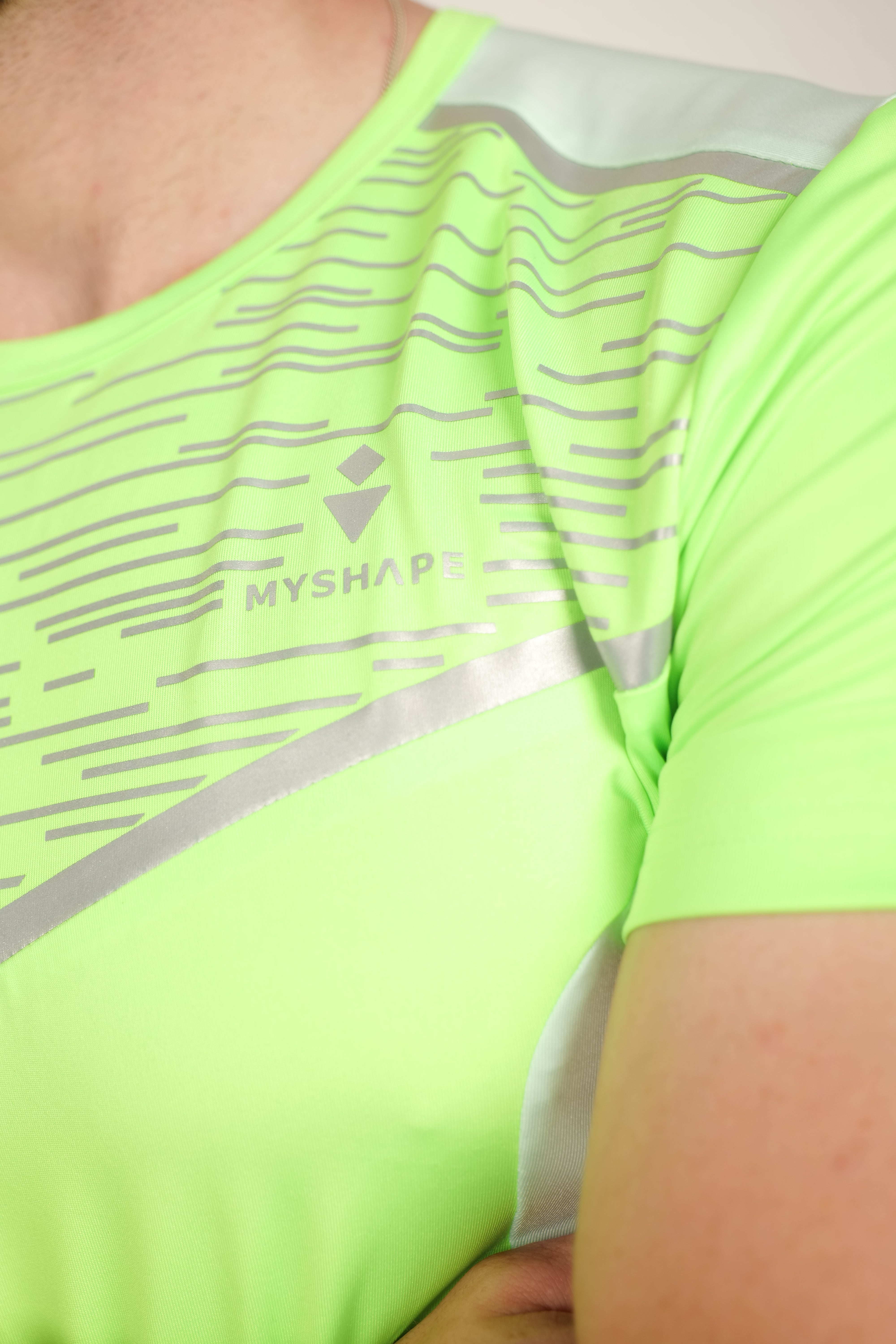 FlashMode Tshirt Green and grey