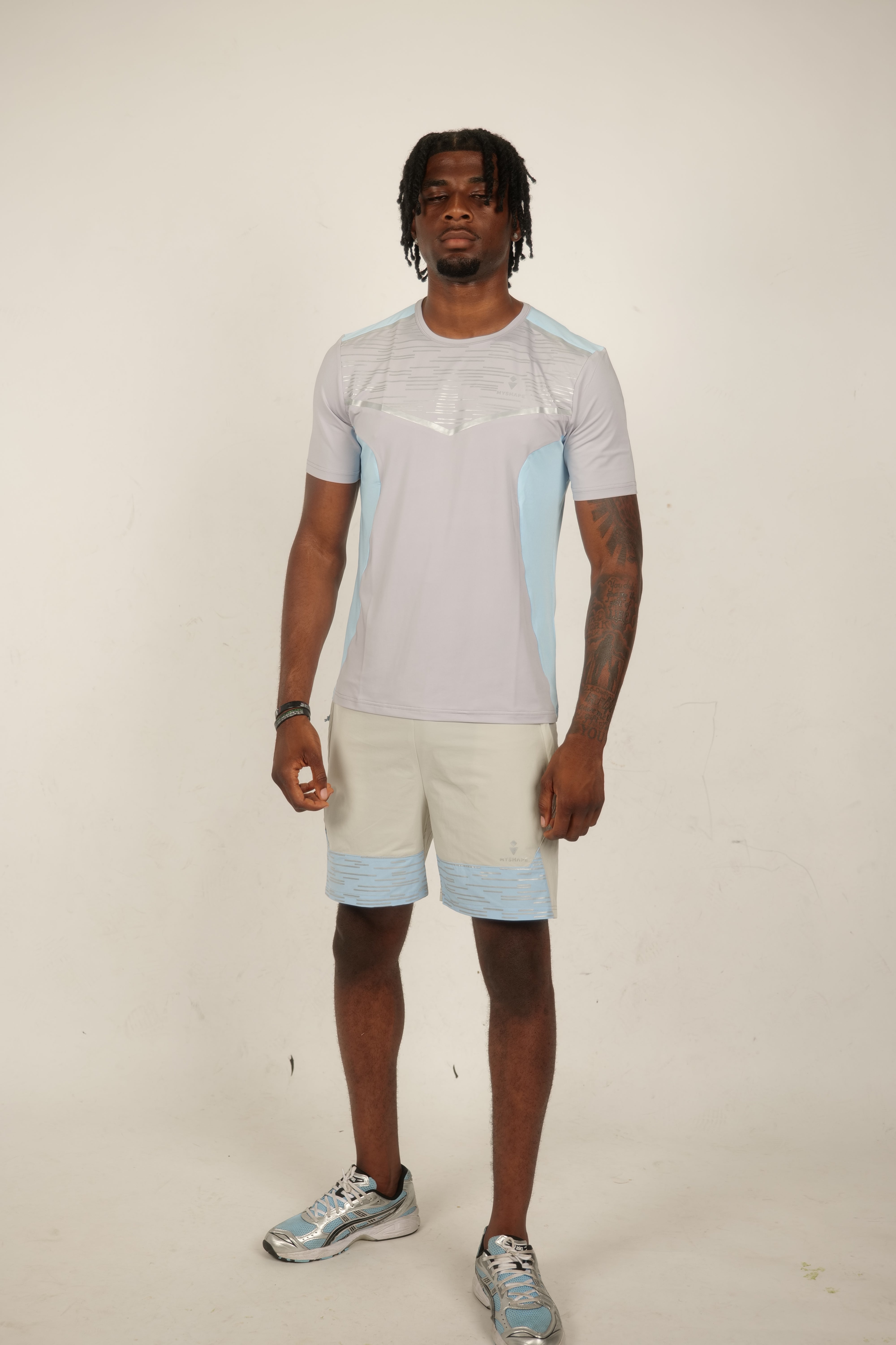 FlashMode Tshirt Grey and blue
