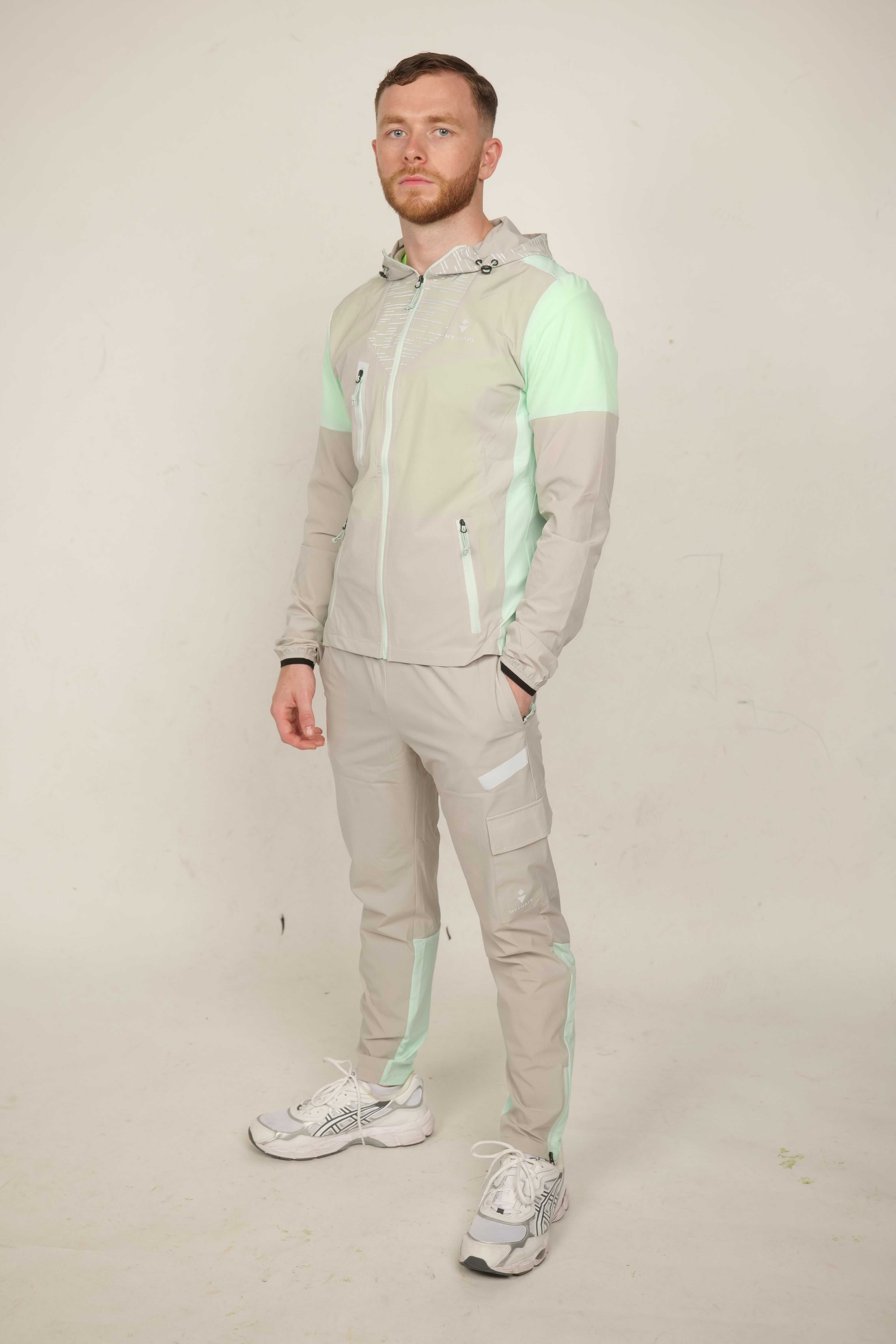 FlashMode Pants Green and grey