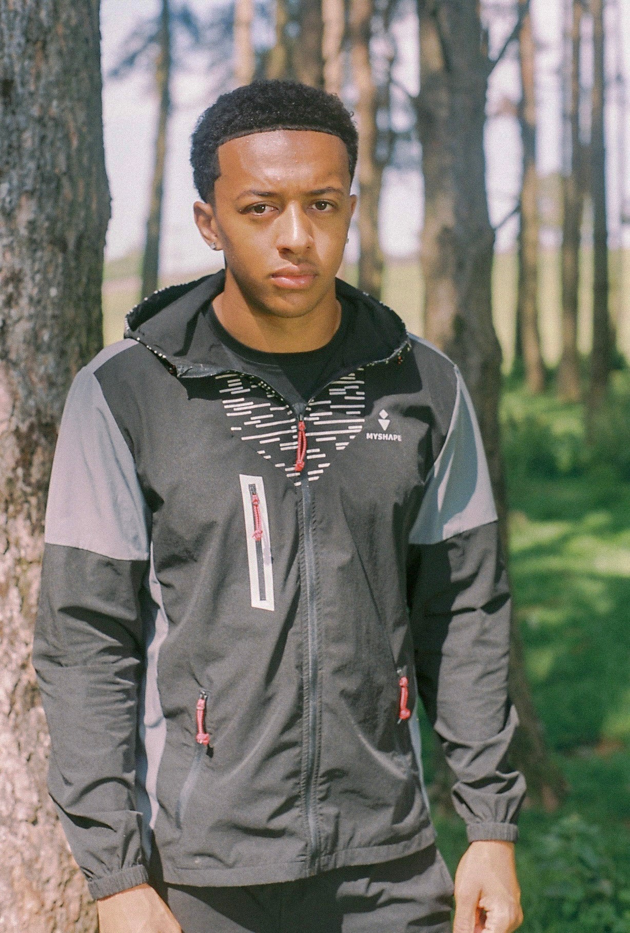 FlashMode Hoodie Black Grey